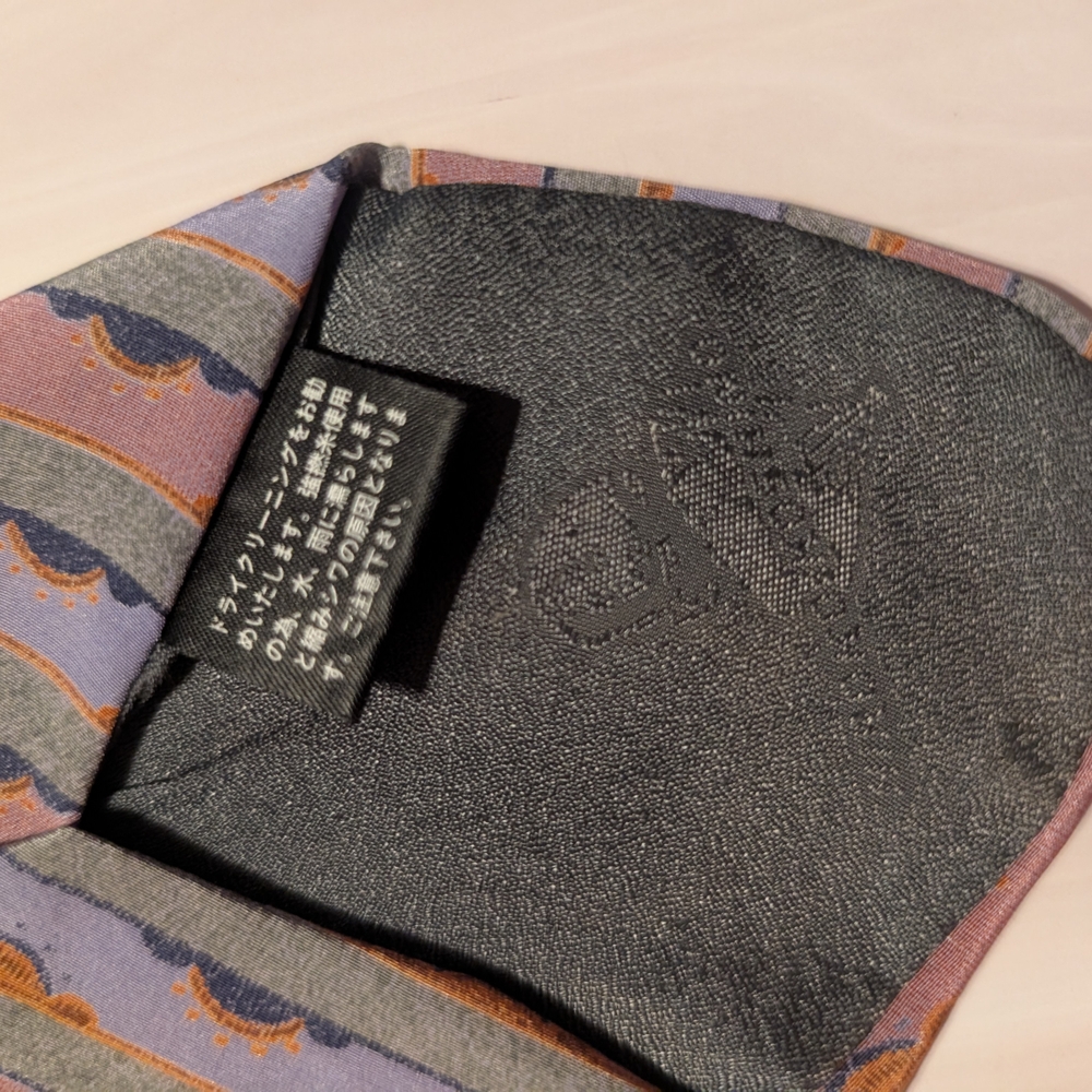 Striped Multicolor‎ Tie - Picture 6 of 8